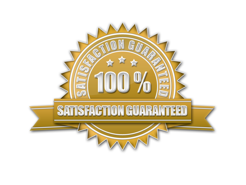 100% Satisfaction Guaranteed